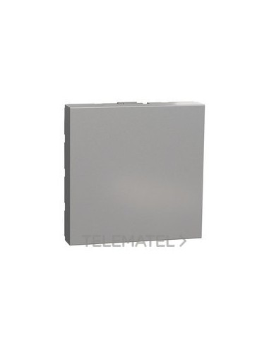 TAPA CIEGA 2 MÓDULOS ALUMINIO