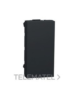 TAPA CIEGA 1 MODULO ANTRACITA