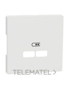 TAPA CARGADOR USB A+A D-LIFE BLANCO MATE