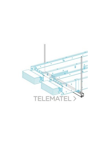 SOPORTE CANALIS KT P/INST.HZ.PNA.622mm