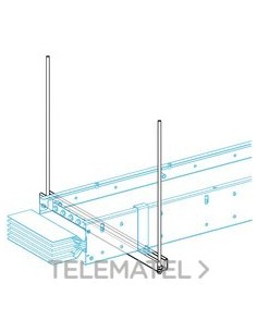 SOPORTE CANALIS KT P/INST.HZ.PNA.3m