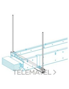 SOPORTE CANALIS KT P/INST.HZ.PNA.204mm