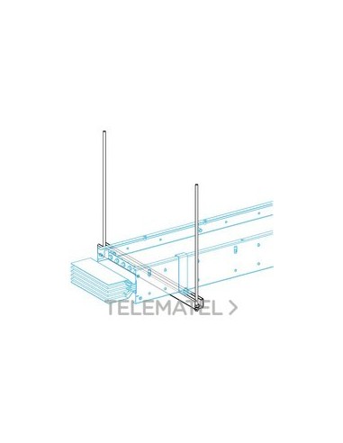 SOPORTE CANALIS KT P/INST.HZ.PNA.204mm