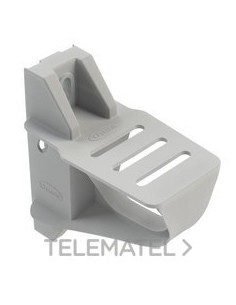 SOPORTE HZ.AISL.60 100 U48X GR RAL7035