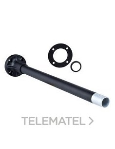 SOPORTE BASE ALUMINIO 380mm NEGRO