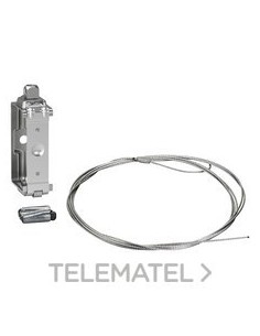 SISTEMA FIJ.CANALIZ.+CBL.ACE.3m