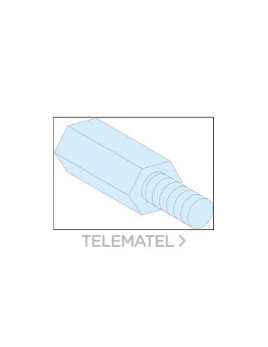 SET REALCES HEXAGONALES M6 ALT.55mm(4u)