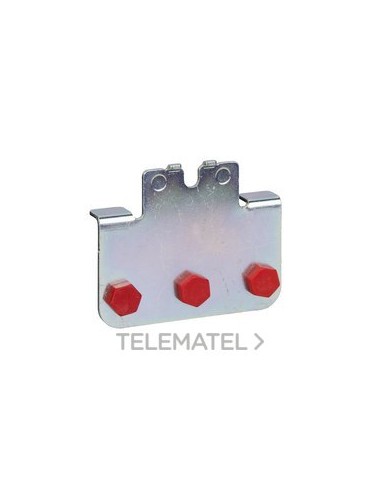 SET PLACAS CANALIZACIÓN METÁLICA (10u)