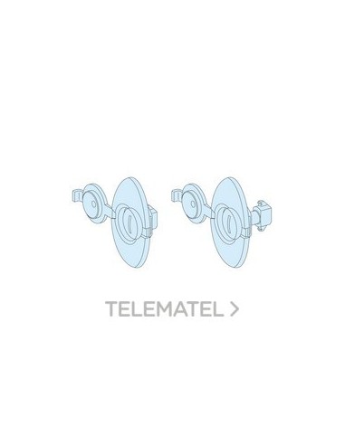 SET 8 + 2 TORNILLOS FONDO PRISMA P IP30