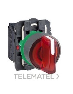 SEL.LUMIN.XB5 RJ 3 POS.FJA.24V AC/DC COL