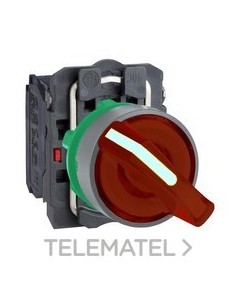 SEL.LUMIN.XB5 RJ 2 POS.FJA.230V AC 1 NA