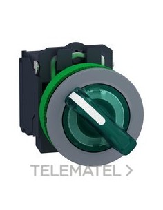 SEL.LUMIN.XB5 MONT.ENRAS.VD 2 POS.FJA