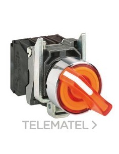 SEL.LUMIN.NJ.XB4 3 POS.FJA.230V 1 NA+1