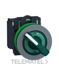 SEL.LUMIN.XB5 MONT.ENRAS.XB5 VD 2 POS