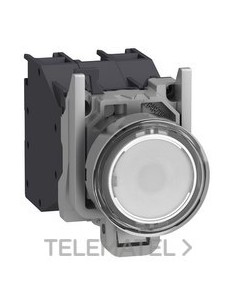 SEL.ILUMINADO XB4 BL CPON.1NA 24...240V