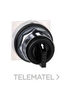 SELECTOR 3 POSICIONES VUELTA NEGRO