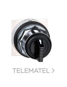 SELECTOR 3 POSICIONES FIJAS NEGRO