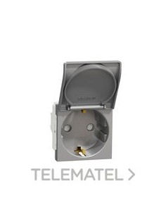 SCHUKO NU303730TA CON TAPA ALUMINIO