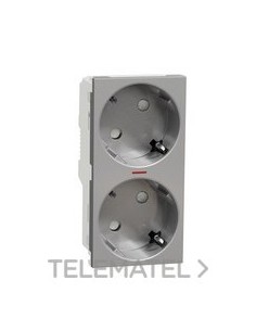 SCHUKO DOBLE RAPTOR CON PILOTO ALUMINIO