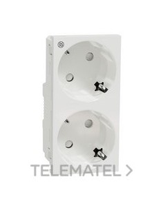 SCHUKO DBL.ANTIBACTERIANO ALEM.2P+E