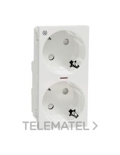 SCHUKO DBL.ANTIBACTERIANO ALEM.2P+E TORN