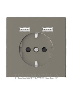 SCHUKO+2 CAR.USB 2,4A D-LIFE NQ