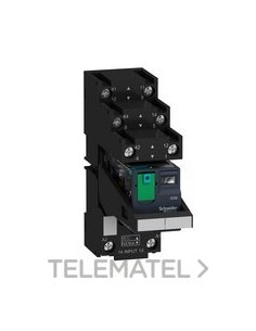 RELÉ RXM LTB+LED ZOC.TERM.12A 24V DC