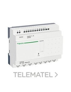 RELÉ PROGR.ZELIO 24V E/S 20 S/VISOR