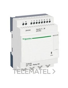 RELÉ PROGR.ZELIO 24V E/S 12 S/VISOR