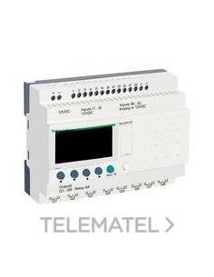 RELÉ PROGR.ZELIO 12V E/S 20 VISOR