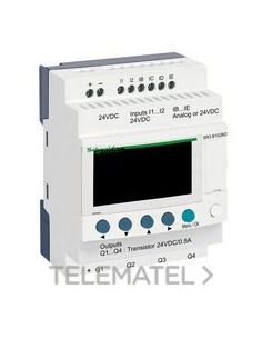 RELÉ PROGRAMABLE MÓDULO 24V E/S 10