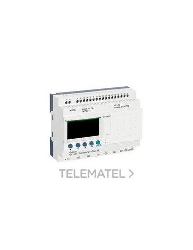 RELÉ PROGRAMABLE MÓDULO 24V E/S 26