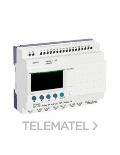 RELÉ PROGRAMABLE MÓDULO 24V E/S 26
