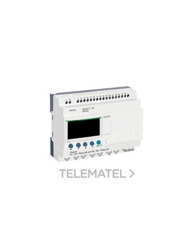 RELÉ PROGRAMABLE MÓDULO 24V E/S 26