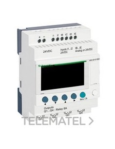 RELÉ PROGRAMABLE MÓDULO 24V E/S 10