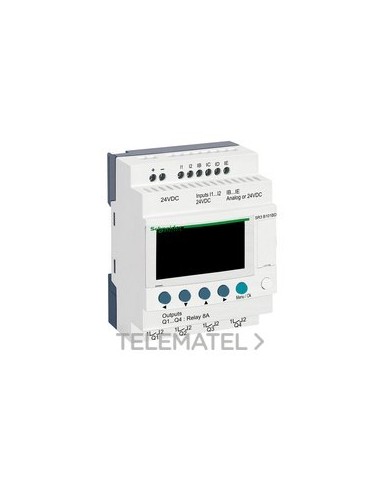 RELÉ PROGRAMABLE MÓDULO 24V E/S 10