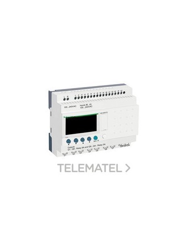 RELÉ PROGRAMABLE MÓDULO 100-240V E/S 26