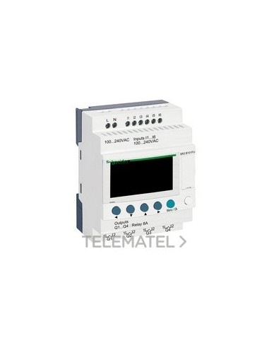 RELÉ PROGRAMABLE MÓDULO 100-240V E/S 10