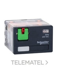 RELÉ POTENCIA 15A 4 NA/NF 230V AC