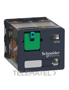 RELÉ POTENCIA 15A 3 NA/NF CON LED 24V CC