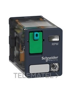 RELÉ POTENCIA 15A 2 NA/NF CON LED 48V CC