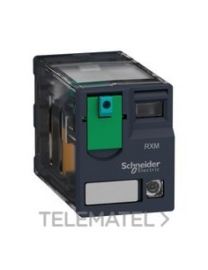 RELÉ MINI.12A 2 NA/NF LED 12V CC