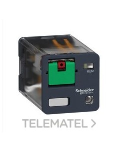 RELÉ FST.3 C/O 10A+BTN.TEST+LED 110VA