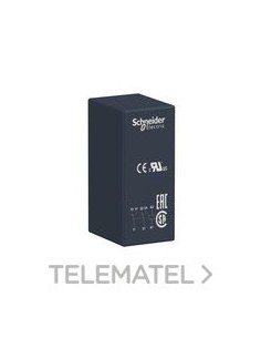 RELÉ ENCHUFABLE 2 NA/NC 8A 24V DC