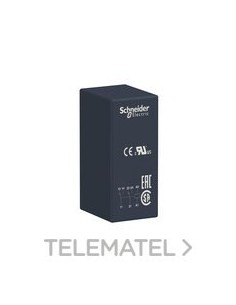 RELÉ ENCHUFABLE 2 NA/NC 8A 24V AC