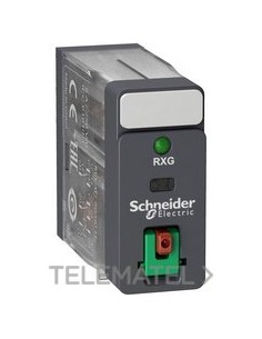 RELÉ 2 C/O 5A + BOTÓN TEST + LED 220V AC