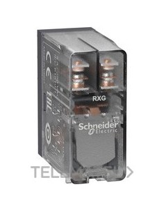 RELÉ 2 C/O 5A 24V DC TRANSPARENTE