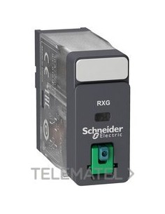 RELÉ 1 C/O 10A + BOTÓN TEST 24V DC