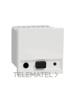 RECEPTOR BLUETOOTH DE EMPOTRAR ALUMINIO