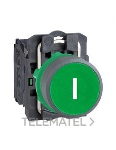 PULSADOR XB5 VD 1 NA MCJE."I" GR